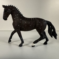 Black hanoverian dressage - black,