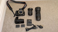 Canon EOS 1100D DSLR Camera Bundle Kit w/ 28-80mm & 75-300mm Lenses & MORE