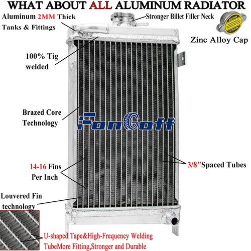Rows radiator for kart - rows,