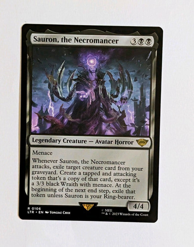 Mtg sauron the - sauron,,