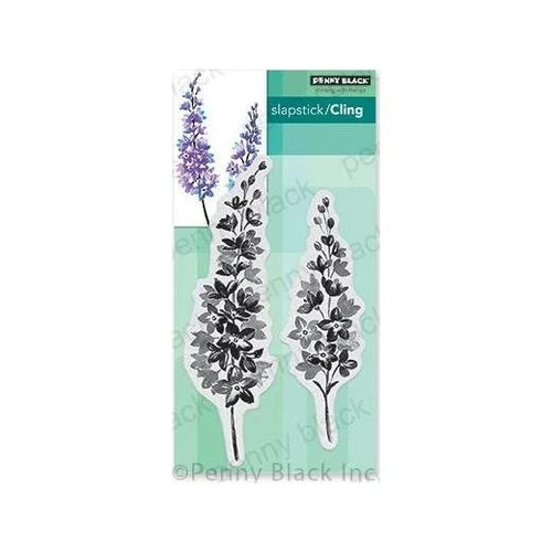 Penny black cling rubber - penny,