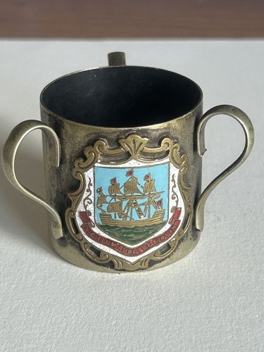 Vintage souvenir enamel - enamel, &