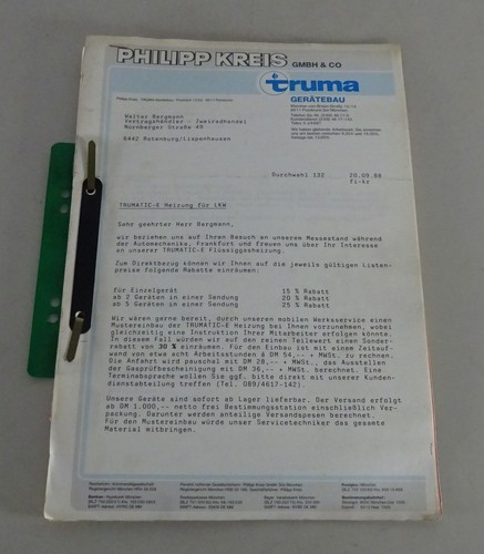 Brochure truma trumatic gas - brochure, /