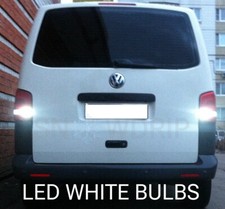 For VW TRANSPORTER T5 T5.1 LED XENON BRIGHT WHITE REVERSE LIGHT BULBS UPGRADE