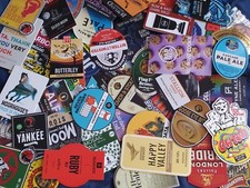 Job lot of 50 real ale PUMP CLIP badges from different breweries - RANDOM SELECT