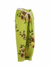 Ladies Italian Floral Elastic
