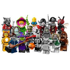 Lego Minifigures Series 14 71010 Halloween Monsters Mini Figures Rare Retired