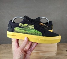 Rare Vans Old Skool National Geographic Photo Ark Trainers Size UK 7 Black