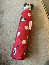 Rare Cath Kidston Disney Red Mickey Mouse Umbrella