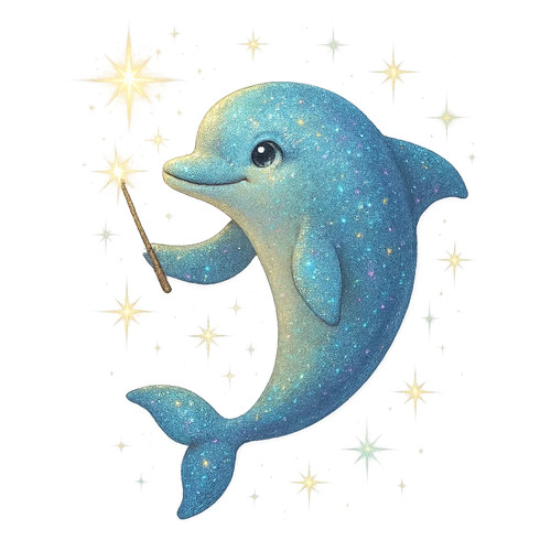 Funny dolphin cartoon - cartoon, car