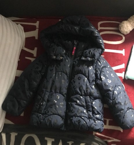 Girls navy blue waterproof - navy,