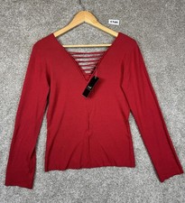 e-vie Clothing Red Long Sleeve