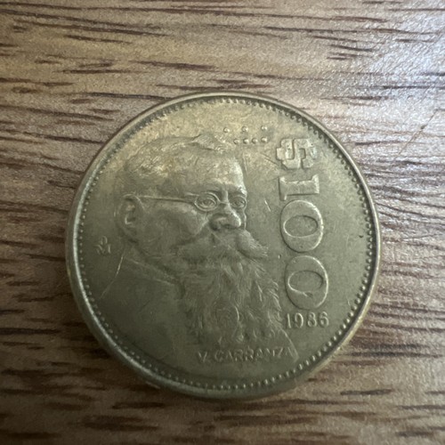 1986 mexico 100 pesos - mexico,
