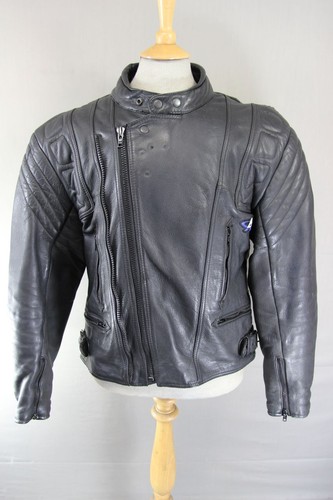 Akito black leather biker - akito,