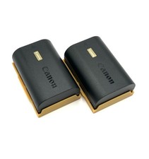 2x GENUINE CANON LP-E6NH