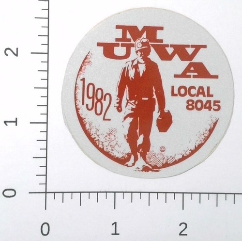 Vintage umwa 1982 - local, 8045