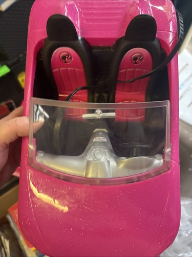 Barbie convertible car - barbie,