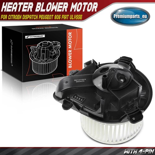 Heater blower motor - fan, right