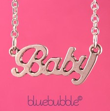 FUNKY VINTAGE STYLE WORD NECKLACE CUTE RETRO SWEET SPICE BOHO CHIC FUN FESTIVAL