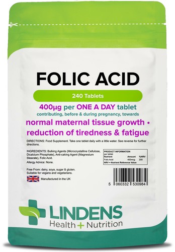 Folic acid 400mcg 240 - acid,