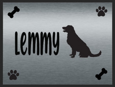 Personalised Dog Plaque Kennel