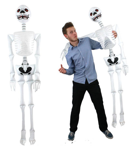 6ft human skeleton inflatable - human,