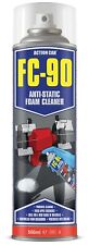 Action Can FC-90 Anti Static Foam Cleaner 500ML Spray Can Plastic Metal Ceramics