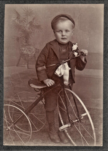 Vtg photo little boy - vtg,