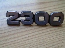 Classic / Vintage Vauxhall  2300  badge, Shed find