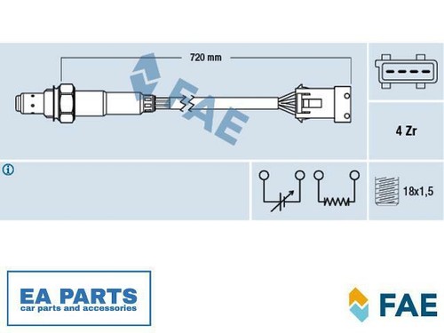Lambda sensor for - lambda, saab
