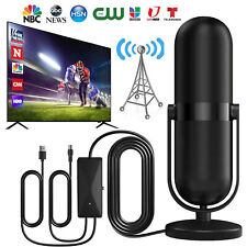 Portable TV Antenna Indoor Digital HDTV Booster Freeview Aerial Ariel 480 Miles