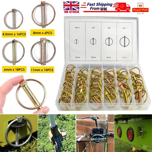 50pcs lynch pins set - 50pcs, assorted