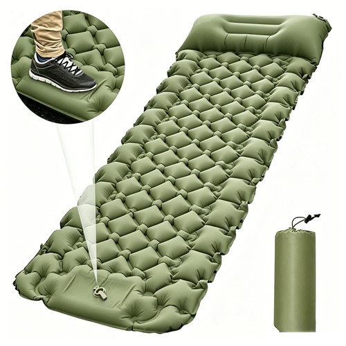 Inflatable mat camping - mat,