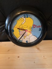 1999 Homer Simpsons Wall Clock