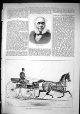 Antique Old Print 1880