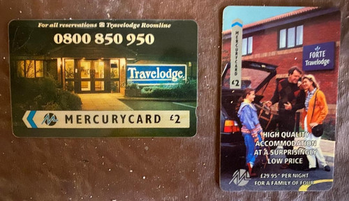 Mercury phonecard - mercury,