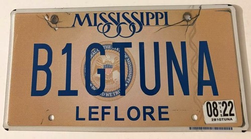 Bigtuna vanity license plate - vanity,