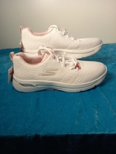 Skechers Go Walk Arch Fit 2.0 Womens White UK 6 New. wide fit. 