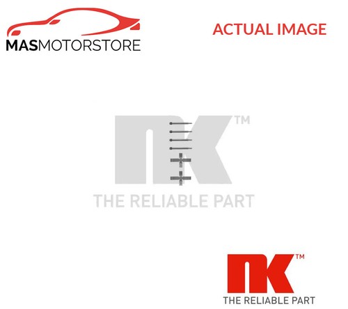 Brake pads fitting kit - fitting,