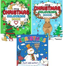 CHILDRENS CHRISTMAS COLOURING