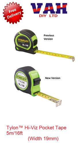 Stanley viz 16ft pocket - stanley, 5m/16ft