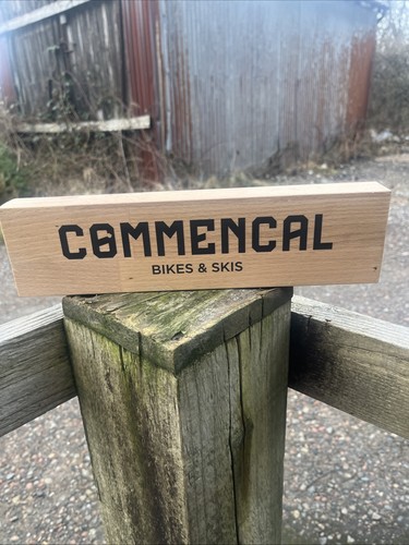 Commencal bikes and skis - skis, shed