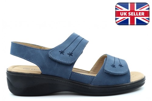 Womens touch fastening sandals - womens,