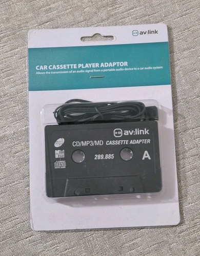 Car cassette player adaptor - cassette, cd