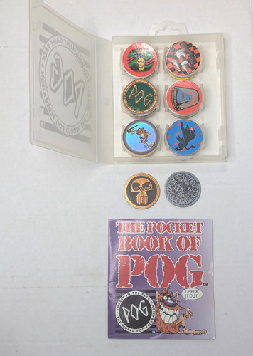 Vintage 90s pog lot - 90s,
