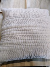 John Lewis Mother Of Pearl Stitch Design Cushion 57cm X 57cm