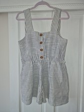 Zara Striped Summer Playsuit