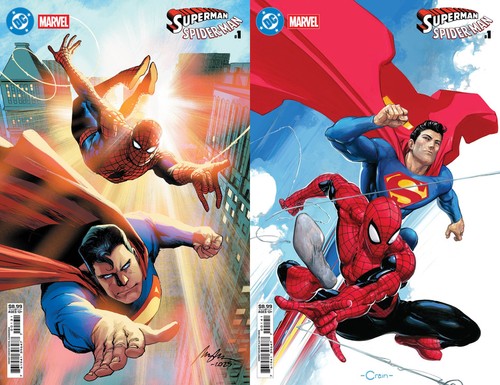 Marvel superman spider man - dc/marvel:, superman/spider-man