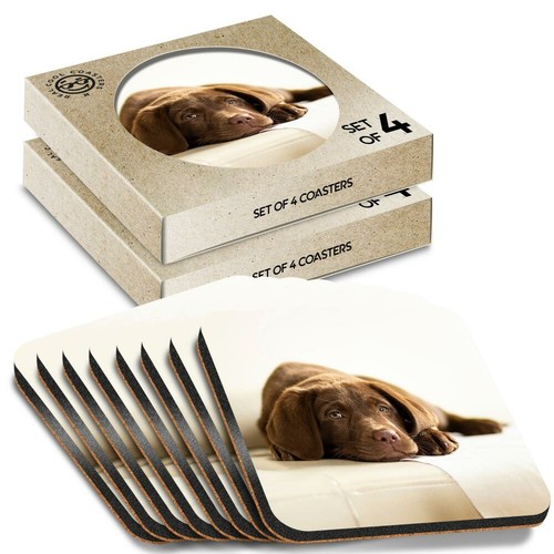 Boxed square coasters - x,