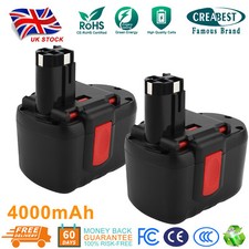 2x 4.0Ah 24V Ni-MH Battery For Bosch BAT240 BAT030 GBH24VF GSA24V PSB GSB 24VE-2
